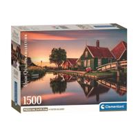 Clementoni legpuzzel zaanse schans, 1500st.