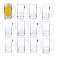 Vicrila Bierpul - 12x - glas - 36 cl - duits bierglas met handvat - klassiek model - oktoberfest