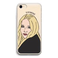 Mary Kate: iPhone 7 Transparant Hoesje