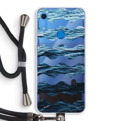 Oceaan: Huawei Y6s Transparant Hoesje met koord