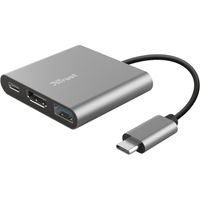 Trust Dalyx 3-in-1 Multiport USB-C Adapter adapter - thumbnail