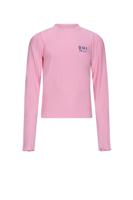 NoBell winter jersey crop top meisjes - roze - Krop - rib