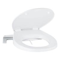 GROHE Bau ceramic douche-wc zitting - met deksel - wit 39648SH0
