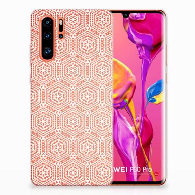 Huawei P30 Pro | TPU bumper | Pattern Orange