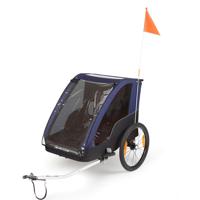 Fietskar Duo Blauw 117x86x94cm