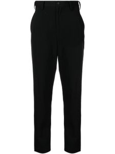 Yohji Yamamoto pantalon droit en laine - Noir