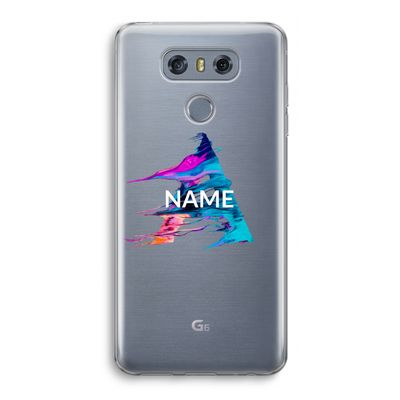 Abstract Spectrum: LG G6 Transparant Hoesje