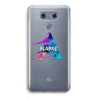 Abstract Spectrum: LG G6 Transparant Hoesje