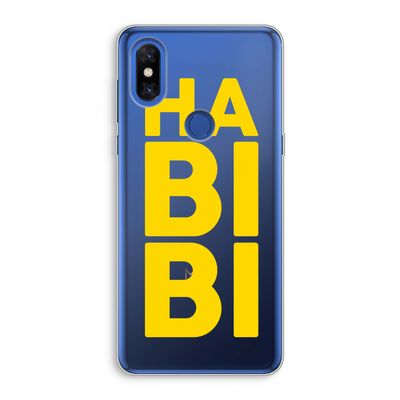Habibi Blue: Xiaomi Mi Mix 3 Transparant Hoesje