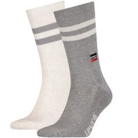 Levis 2 stuks Sport Stripes Retro Regular Cut Sock - thumbnail
