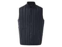 LIVERGY Heren bodywarmer (Marineblauw, XL)