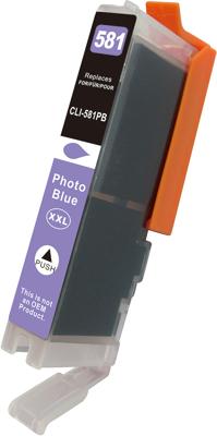 Huismerk Canon CLI-581XXL PB cartridge foto blauw