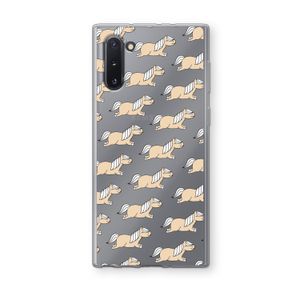 Ponys: Samsung Galaxy Note 10 Transparant Hoesje