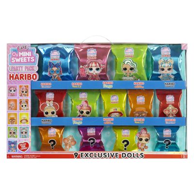 L.O.L. surprise loves mini sweets x haribo mini pop party pack