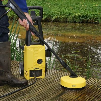 Euromac Force 1400 hogedrukreiniger Staand Electrisch 330 L/u 1400 W Zwart, Geel Euromac Force 1400 hogedrukreiniger Staand Electrisch 330 L/u 1400 W Zwart, Geel