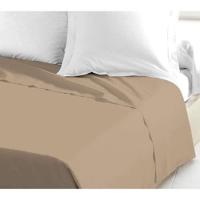 LOVELY HOME Drap Plat 100% katoen 240x300 cm beige