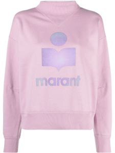 MARANT ÉTOILE sweat à logo imprimé - Rose