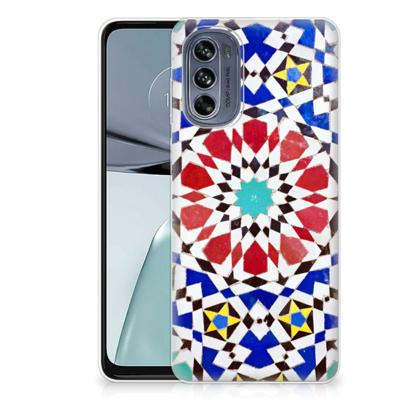 Motorola Moto G62 5G | TPU | Siliconen hoesje | Mozaïek