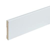 Gelakte plint 90x12 - Berlijn wit RAL 9010