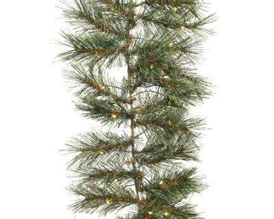 Cashmere slinger BO pred25l270c groen kerst - Everlands