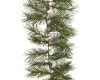 Cashmere slinger BO pred25l270c groen kerst - Everlands