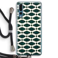 Moroccan tiles: Huawei P20 Pro Transparant Hoesje met koord