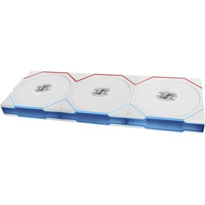 Lian Li Lian Li UNI FAN TL Wireless Lüfter, ARGB, PWM, 3er-Pack - Reverse Blade, 120mm PC-ventilator Wit (b x h x d) 120 x 28 x 124 mm