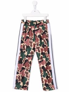 Palm Angels Kids pantalon de jogging à imprimé camouflage - Tons neutres