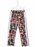 Palm Angels Kids pantalon de jogging à imprimé camouflage - Tons neutres