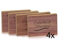 Cederhout ladenblok 100% natuurlijk - thumbnail