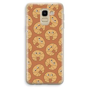 Croissant: Samsung Galaxy J6 (2018) Transparant Hoesje