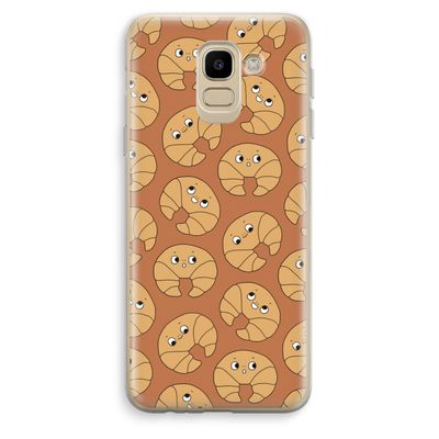 Croissant: Samsung Galaxy J6 (2018) Transparant Hoesje