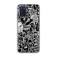 Vexx Black Mixtape: Samsung Galaxy A03s Transparant Hoesje