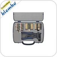 Assortiment met waterdichte Coax-12-Connectoren, inclusief k