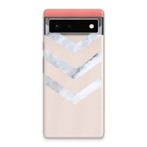 Marmeren pijlen: Google Pixel 6 Transparant Hoesje