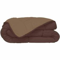Dekbed Poyet Motte Calgary Moka Chocolade 200 x 200 cm 400 g /m²