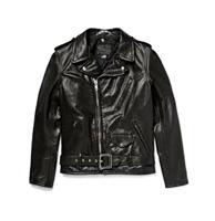 Kids Faux Leather Jacket Black-14 Jaar | 58% korting