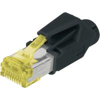 Digitus A-MO6 8/8 HRS CAT 6 RJ45 modulaire stekker, afgeschermd, inclusief knikbescherming A-MO6 8/8 HRS Stekker, recht Aantal polen (sensoren) 8P8C 1 stuk(s)