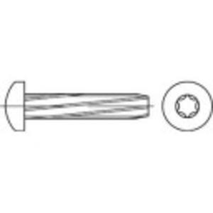 TOOLCRAFT 141908 Tapschroeven M4 20 mm T-profiel DIN 7516 Staal Galvanisch verzinkt 1000 stuk(s)