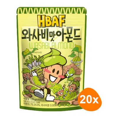 HBAF - Wasabi Almond - 20x 120g