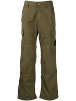 Stone Island pantalon cargo à patch Compass - Vert - thumbnail