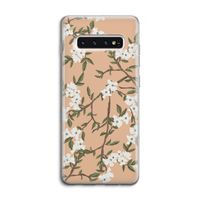Blossoming spring: Samsung Galaxy S10 4G Transparant Hoesje