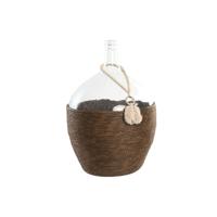 Vaas Home ESPRIT Transparant Donkerbruin Kristal Koloniaal 37 x 37 x 55 cm