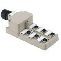 Weidmüller SAI-6-M 4P IDC 1766790000 Passieve sensor/actorbox M12-verdeler met metalen schroefdraad 1 stuk(s)