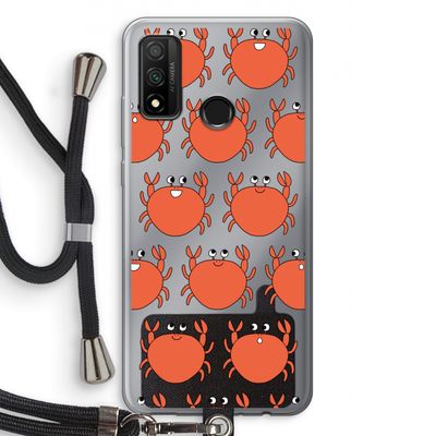 Krab: Huawei P Smart (2020) Transparant Hoesje met koord