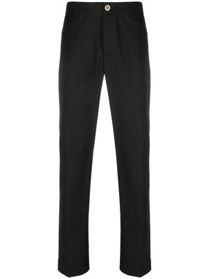 Versace pantalon Medusa Biggie à coupe fuselée - Noir