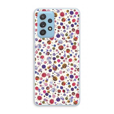 Planets Space: Samsung Galaxy A73 Transparant Hoesje