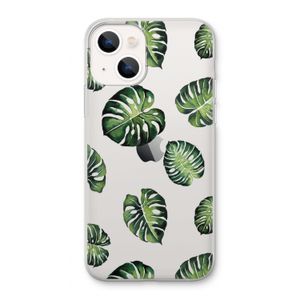 Tropische bladeren: iPhone 13 Transparant Hoesje