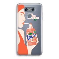 Peach please!: LG G6 Transparant Hoesje