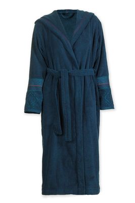 Pip Studio Badjas Soft Zellige Donkerblauw XS